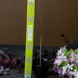 Japanische Räucherstäbchen "Entdeckung", Qualität zum kleinen Preis, Mimose - 12x 50min. - Les Encens du monde