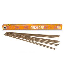 Japanische Räucherstäbchen "Entdeckung", Qualität zum kleinen Preis, Orchidee - 12x 50min. - Les Encens du monde
