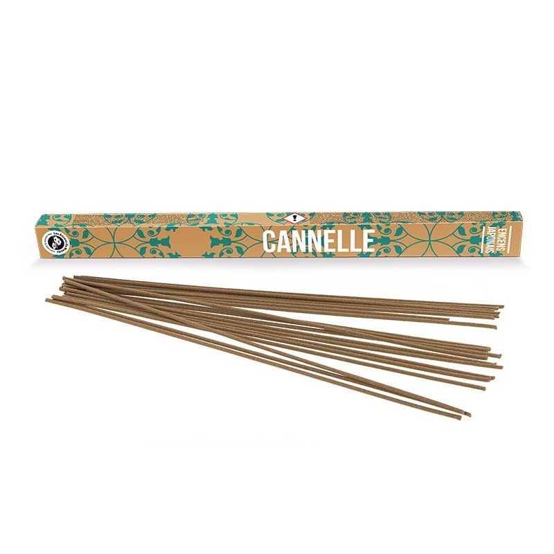 Encens japonais "Découverte", la qualité à petit prix, Cannelle - 12x 50min. - Les Encens du monde