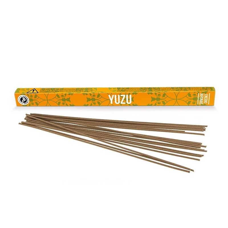 Japanische Räucherstäbchen "Entdeckung", Qualität zum kleinen Preis, Yuzu - 12x 50min. - Les Encens du monde