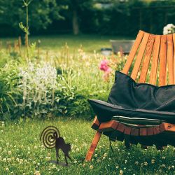 Porta incenso a spirale in ferro, Gatto Nero - Les encens du monde