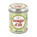 Bougie d'été 100% naturelle à la cire de soja, 30h - 150g - Aromandise