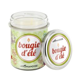 Sommerkerze 100% natürlich mit Sojawachs, 30h - 150g - Aromandise