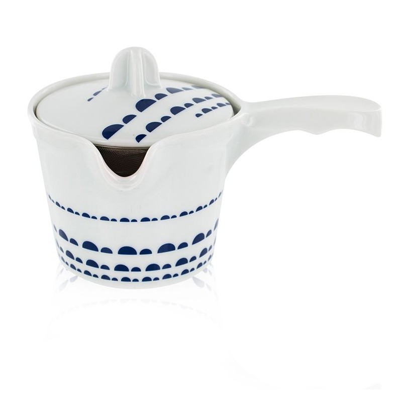 Teekanne aus Porzellan, KYOTO, mit Edelstahlfilter - 0,25 Liter - Aromandise