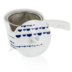 Théière en porcelaine, KYOTO, avec filtre inox - 0,25 litre - Aromandise