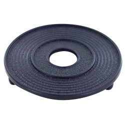 Japanische Untertopf aus Gusseisen, Schwarz - 14cm - Aromandise