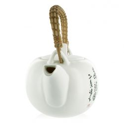 Théière Jiangxi en en faïence traditionnelle, avec filtre inox - 1 litre - Aromandise