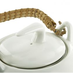 Teekanne Jiangxi aus traditionellem Steingut, mit Edelstahlfilter - 1 Liter - Aromandise