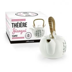 Teiera tradizionale Jiangxi in terracotta con filtro in acciaio inossidabile - 1 litro - Aromandise