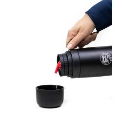 Thermos pour maté en acier inoxydable avec bec verseur - 1 Litre - Aromandise