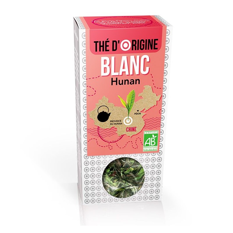 Thé d'origine - Thé blanc Pivoine blanche BIO de Chine - 40g - Aromandise