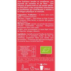 Thé d'origine - Thé blanc Pivoine blanche BIO de Chine - 40g - Aromandise