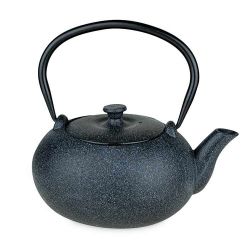 Théière en fonte, KOISHI noir moucheté, avec filtre inox - 0,5 litre - Aromandise