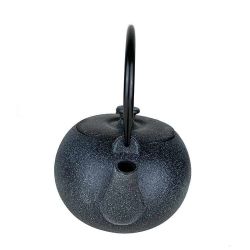 Théière en fonte, KOISHI noir moucheté, avec filtre inox - 0,5 litre - Aromandise