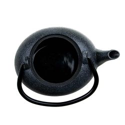 Théière en fonte, KOISHI noir moucheté, avec filtre inox - 0,5 litre - Aromandise