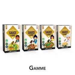 Quadratische Sauce BIO,  Bechamel - 90g, 5 Portionen - Aromandise