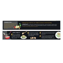 Salsa quadrata Bio,  Bechamel - 90g, 5 porzioni - Aromandise