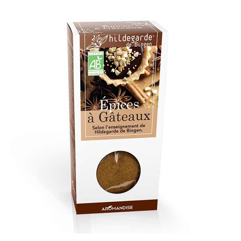 Epices à Gâteaux BIO (Cannelle, muscade et girofle) - 40g - Hildegarde de Bingen