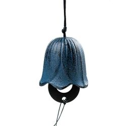 Japanisches Windspiel aus Gusseisen, Maiglöckchen - Blau - 1 St. - Aromandise