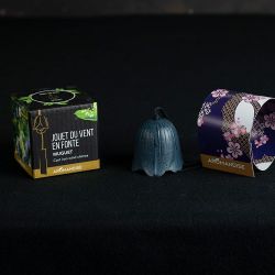Japanisches Windspiel aus Gusseisen, Maiglöckchen - Blau - 1 St. - Aromandise