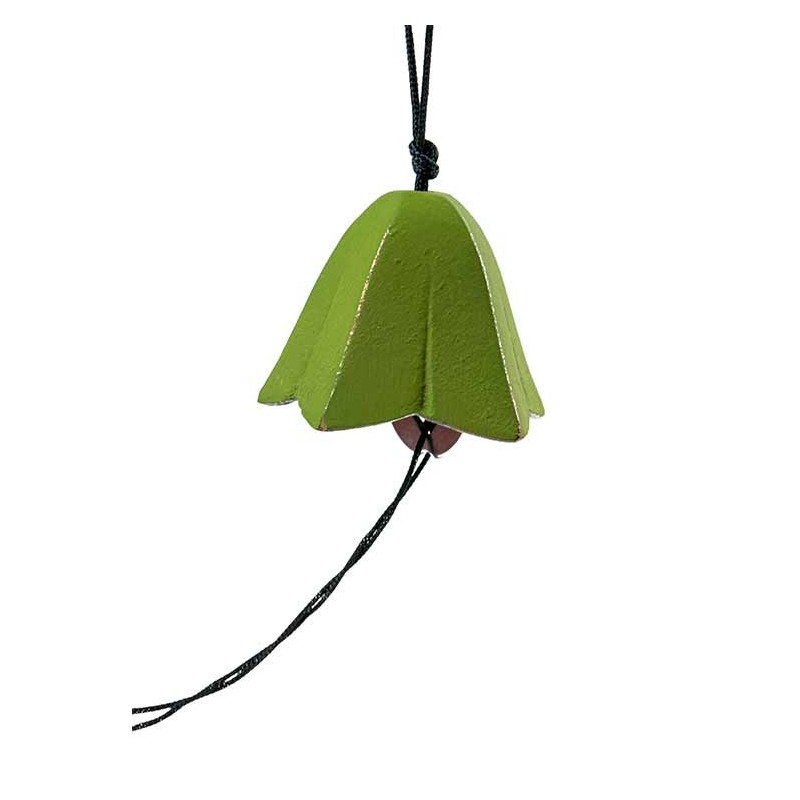 Japanisches Windspiel aus Gusseisen, Glockenblume - Grün - 1 St. - Aromandise