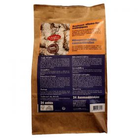 Accendifuoco ecologico e solidarietà - 24 bustine - La Drogheria ecologica