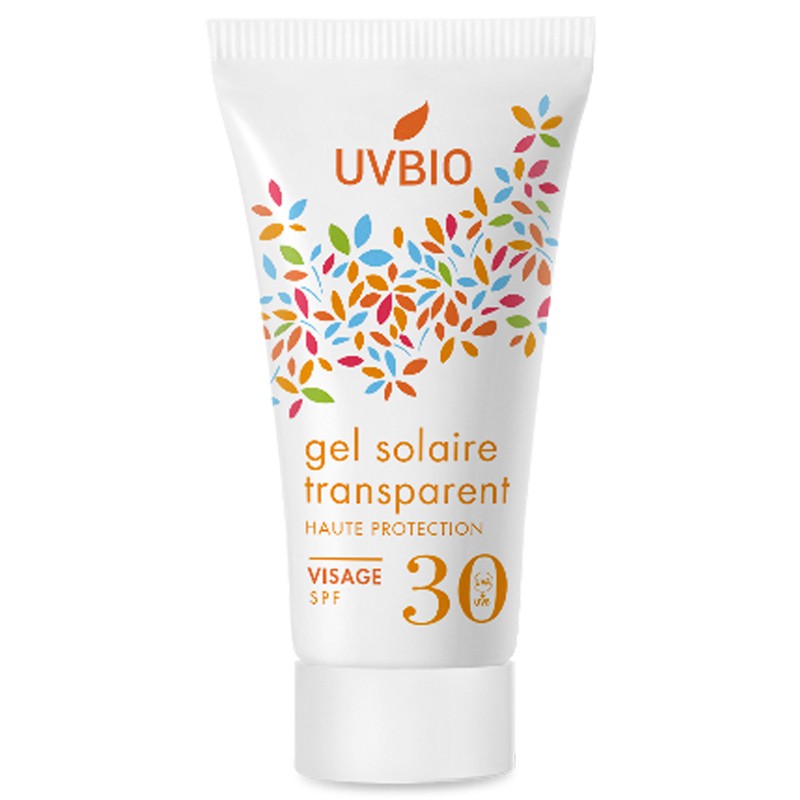 Transparentes BIO-Sonnengel, Hoher Schutz - Lichtschutzfaktor 30, 30ml - UVBIO