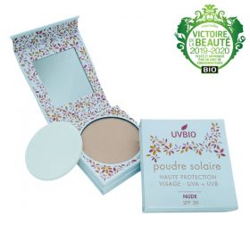 BIO Sonnenpuder, Hoher Schutz, Nude - Lichtschutzfaktor 30 - UVBIO