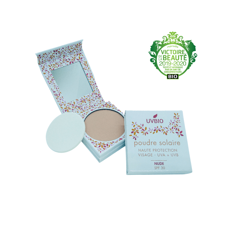 Polvere solare biologica, Alta protezione, Nude - Indice 30 - UVBIO