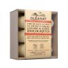 Trio di saponi biologici - Burro di karité e argan - 3x 150g - Oléanat