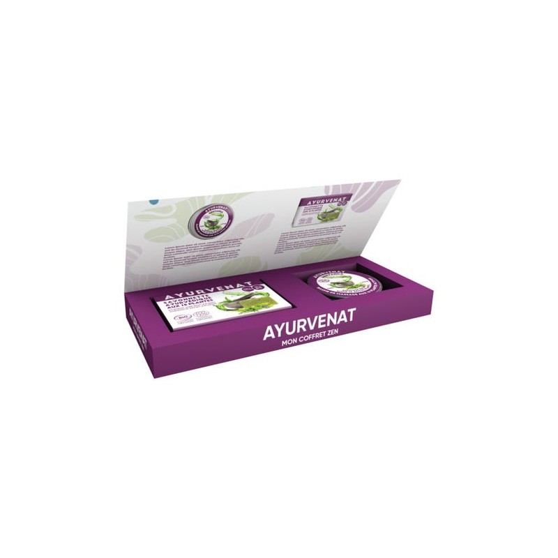 Biologische Ayurveda-Seife mit 18 Kräutern - 100g - Ayurvenat