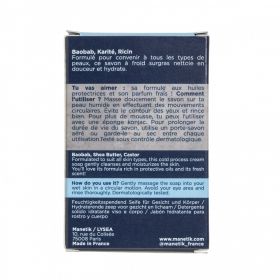 Feuchtigkeitsspendende Seife, Gesicht, Körper und Bart - Bio, vegan und 100% natürlich - Für alle Hauttypen - 100g - ManEtik