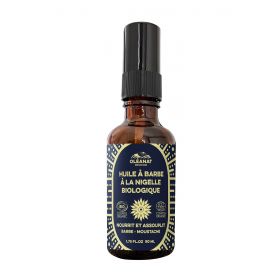 Olio biologico per la barba alla Nigella - 50ml - Oléanat