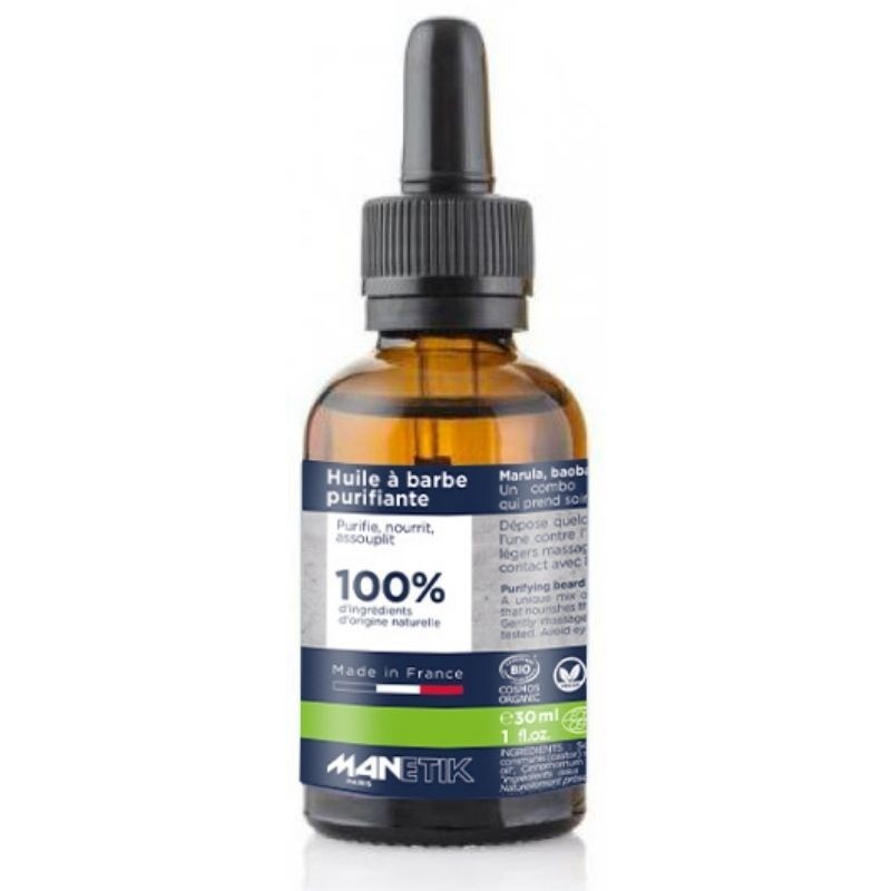 BIO Bartöl reinigend - 30ml - ManEtik