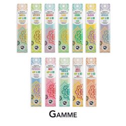 Indischer Weihrauch, 100% natürlich "Hohe Tradition" - Vetiver - 20 pces - Les encens du monde