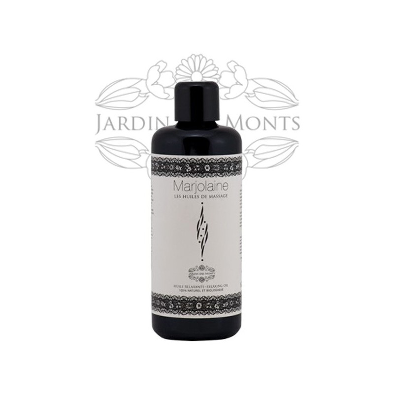 Massageöl relaxante - Marjolaine - 100ml -  Jardin des monts (Bergdrogist)
