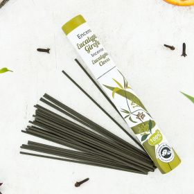 Encens végétal Japonais, Herbosense, 100% naturel -  Eucalyptus, Girofle - 30pces - Les Encens du Monde 