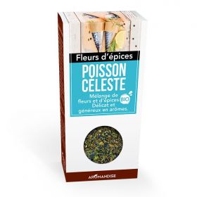 Fiori di spezie biologici, Pesce Celeste - 25g - Aromandise