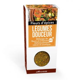 Fleurs d'épices BIO, Légumes douceur - 45g - Aromandise