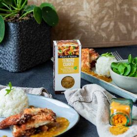 Fiori di spezie biologici, Curry tenero - 40g - Aromandise