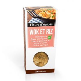 BIO Gewürzblüten, WOK & Reis - 48g - Aromandise