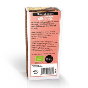 BIO Gewürzblüten, WOK & Reis - 48g - Aromandise