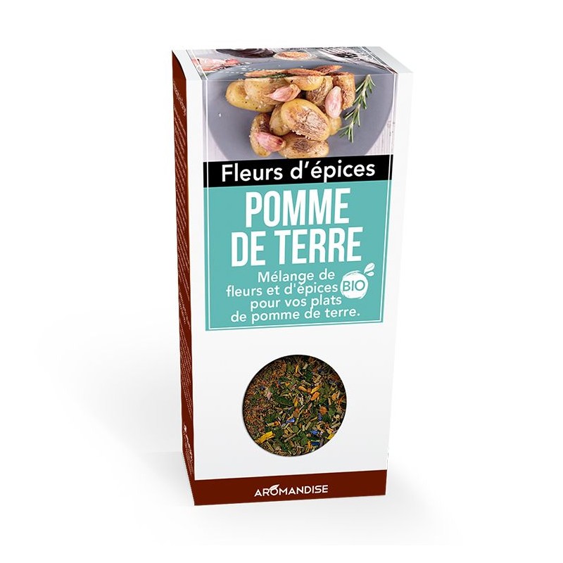 Gewürzblüten BIO, Kartoffel - 26g - Aromandise