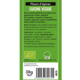 Gewürzblüten BIO, Vegetarische Küche - 38g - Aromandise