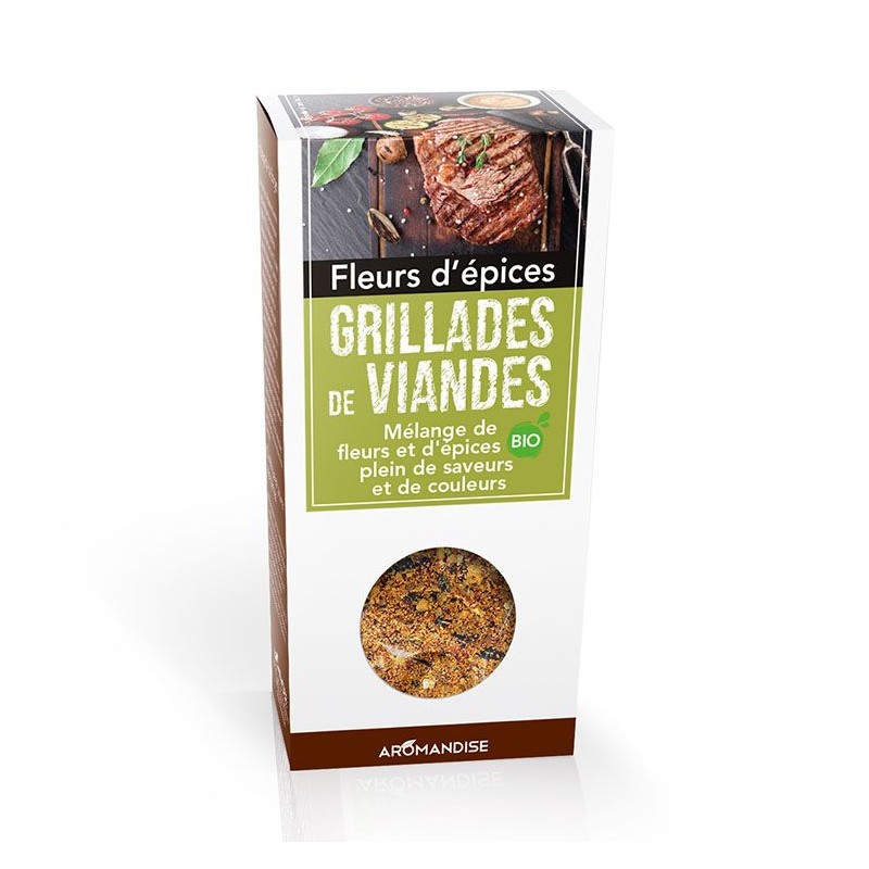 Gewürzblüten BIO, gegrilltes Fleisch - 75g - Aromandise