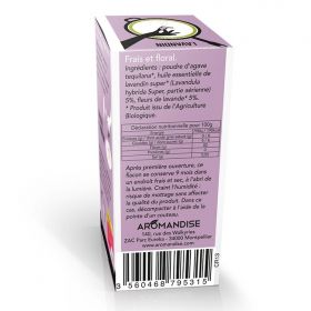 Cristalli di olio essenziale biologico per cucinare, Lavandin - 10g - Aromandise