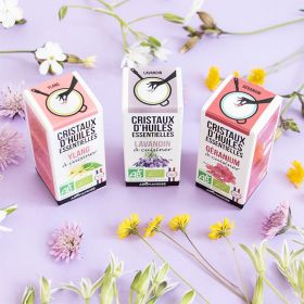 Cristaux d'huiles essentielles BIO à cuisiner, Lavandin - 10g - Aromandise
