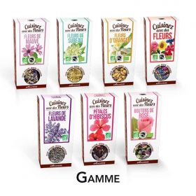 Fleurs à croquer BIO, Fleurs de sureau - 30g - Aromandise