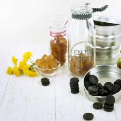 Pastilles artisanales du Languedoc, au Propolis et Eucalyptus - 45g - Aromandise