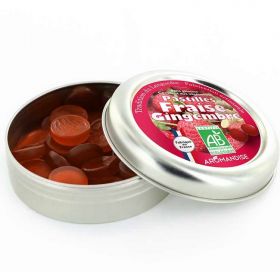 Traditionelle Pastillen aus dem Languedoc, mit Erdbeeren und Ingwer - 45g - Aromandise